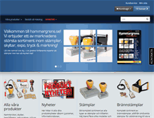 Tablet Screenshot of hammargrens.se